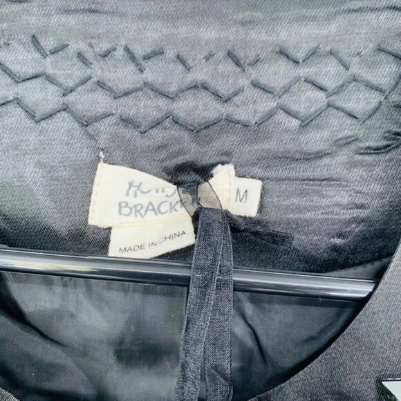 New Molly Bracken Woven Jacket Black Sz M Medium - Picture 4 of 6